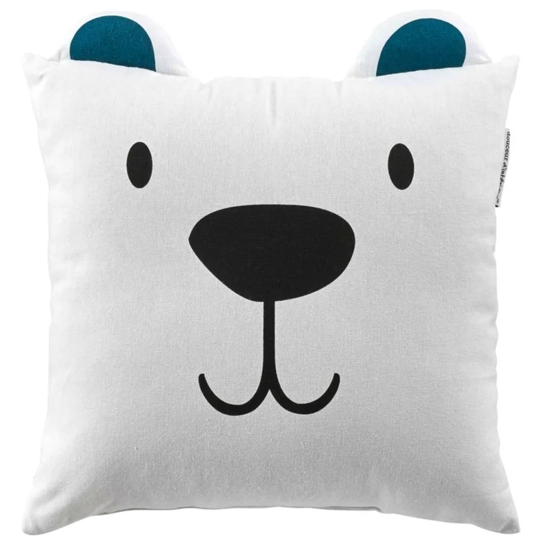 Kinderkissen Bär Weiß