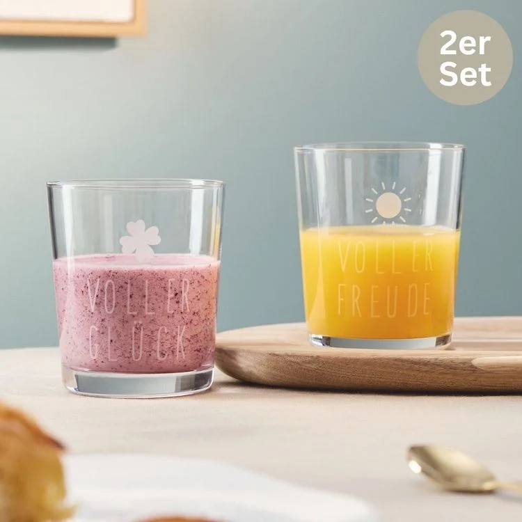 Räder Gläser Set Voller Glück - voller Freude