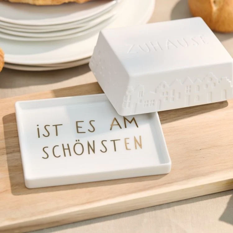 Räder Butterdose Zuhause ist es am schönsten