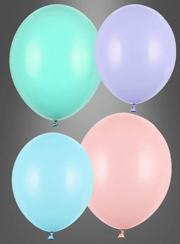 Premium Luftballons in Pastellfarben rosa 100x27cm