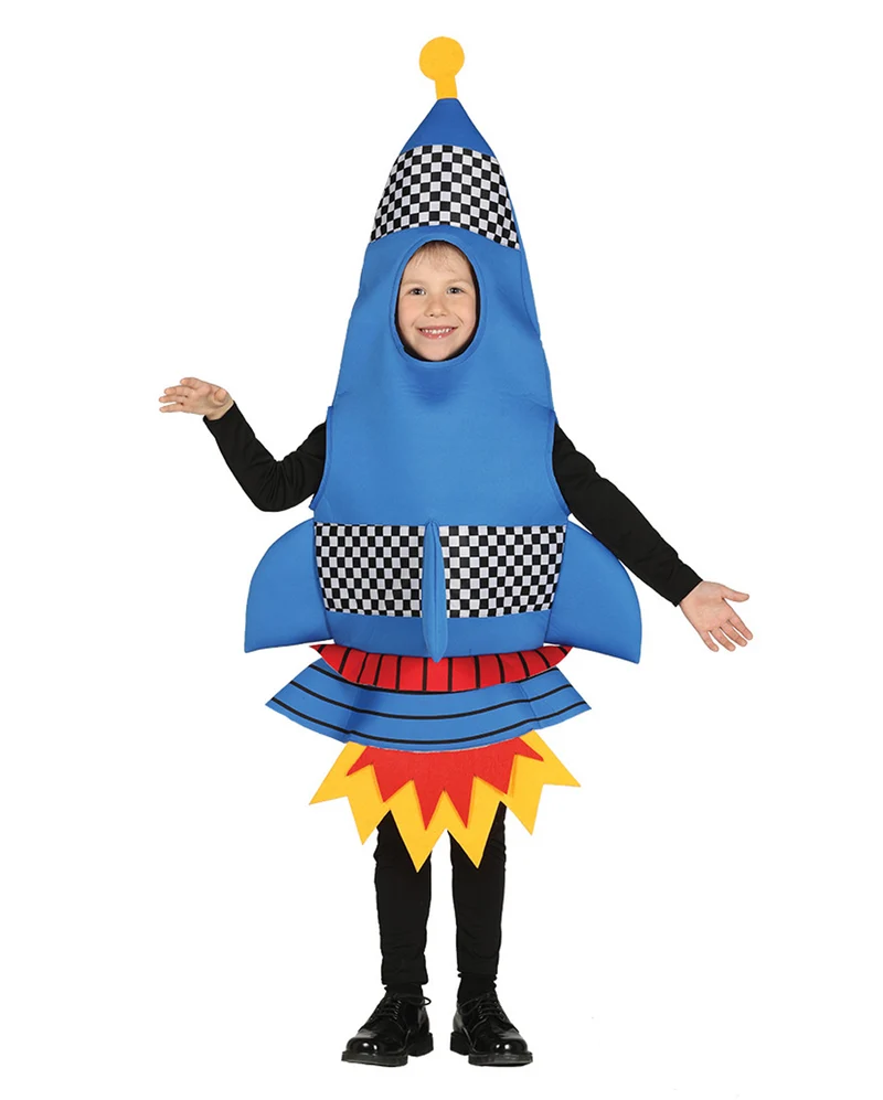Weltraum Rakete Kinderkostüm