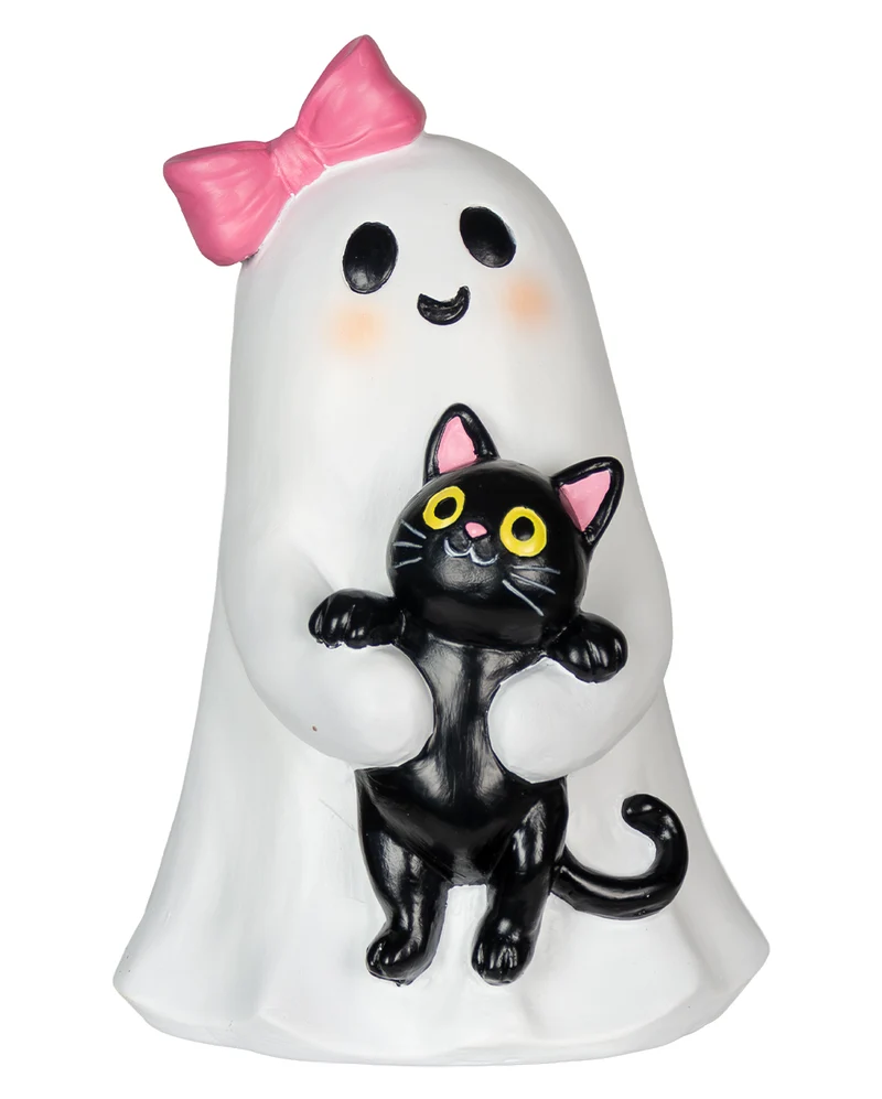 Summerween Geist mit Kätzchen 20cm