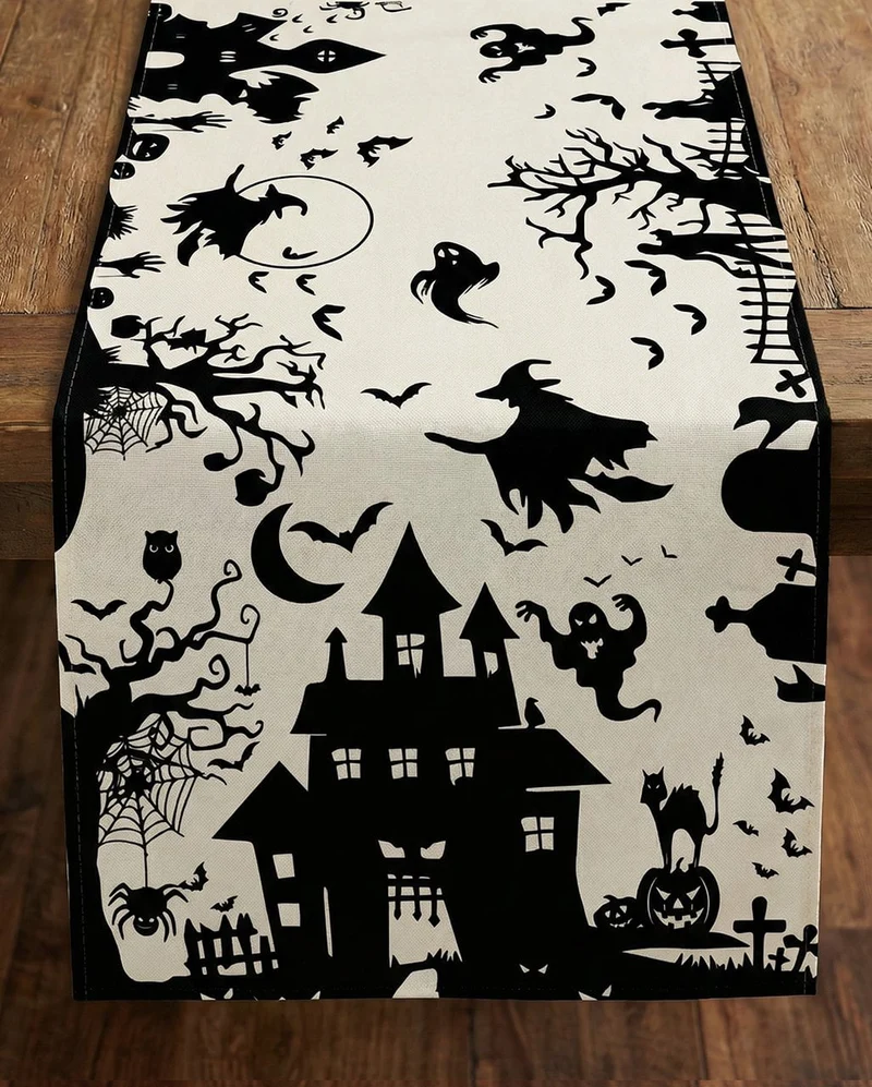 Whispers of Salem Gothic Tischläufer 183cm