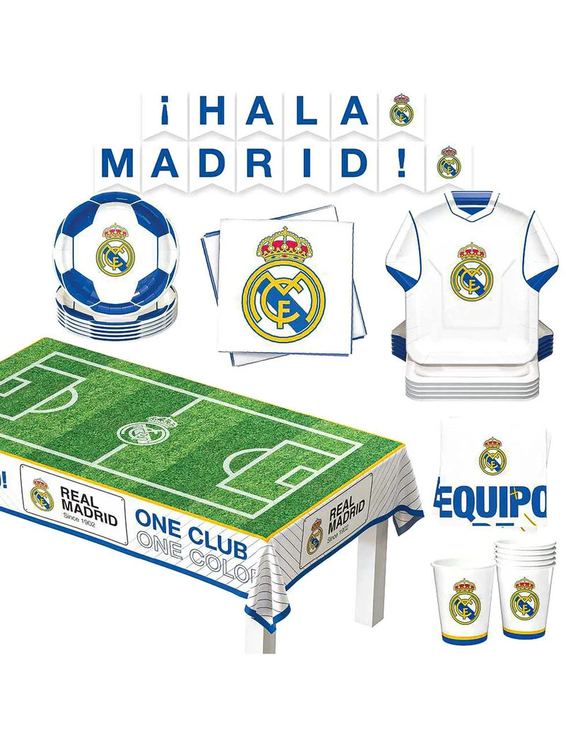 Offizielles Real Madrid CF Geburtstags-Set - 44 Teile