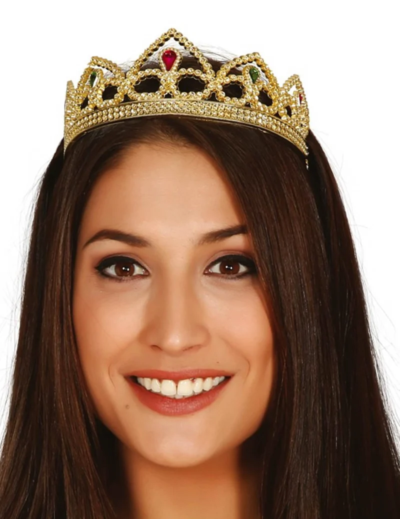 Goldene Königinnen-Tiara