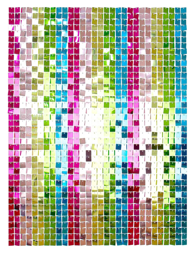 12 Bunte Hintergrund-Paneele f''r Fotowand 30x30 cm