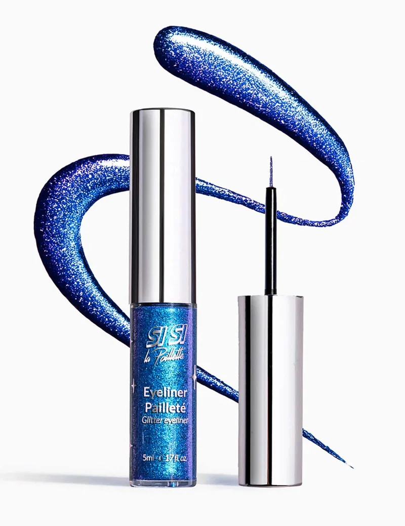 Glitzer-Eyeliner elektrisch blau - Si si la pailletteâ„¢
