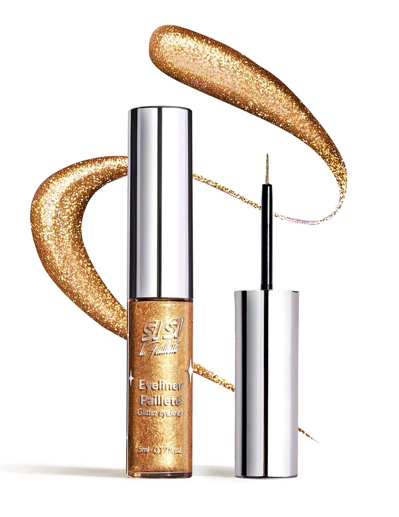 Metallic Gold Glitzer-Lidstrich Si si la pailletteâ„¢
