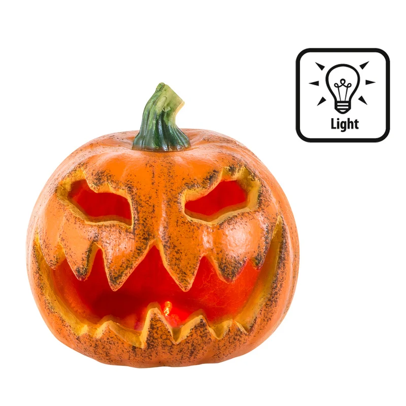 Knipperende Pompoen Halloween Decoratie