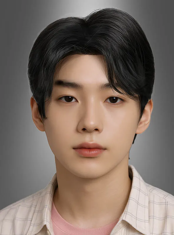 Boy Group Sänger Perücke K-Pop