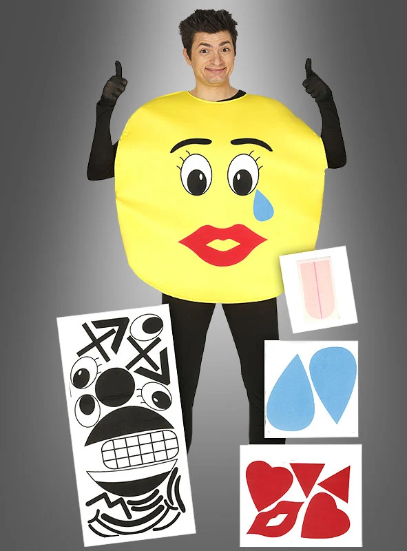Emoticon Kostüm Emoji frei gestaltbar