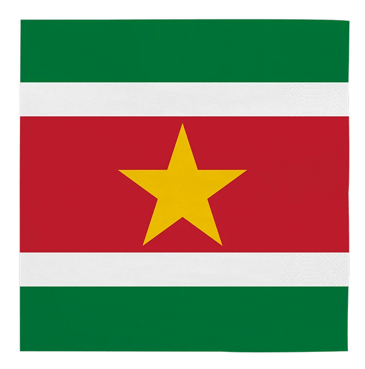 Suriname Servietten 33cm 20Stück