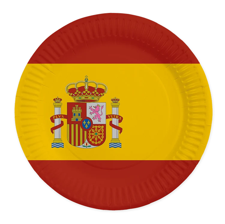 Spanien Teller 23cm 8Stk