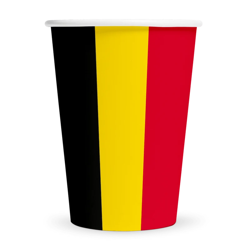 Belgien Becher 210ml 8Stk