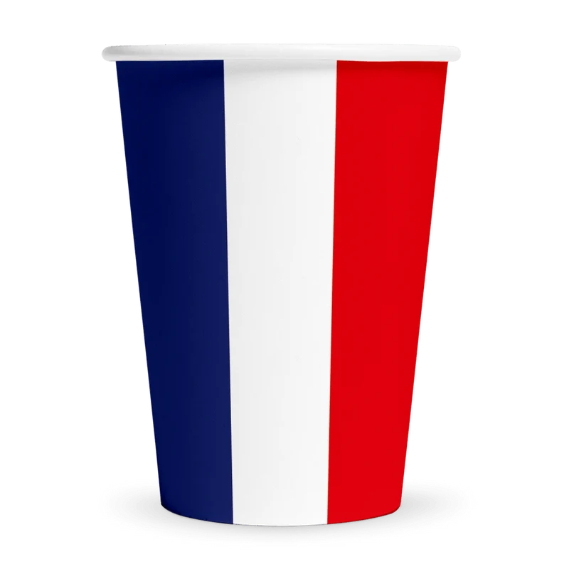 Frankreich Becher 210ml 8Stk