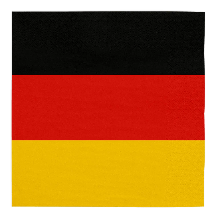 Deutschland Servietten 3 Lagen 33cm 20Stück