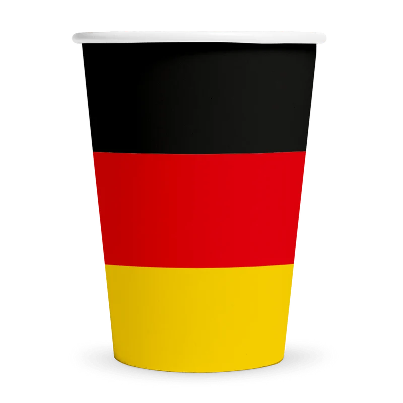 Deutschland Becher 210ml 8Stk