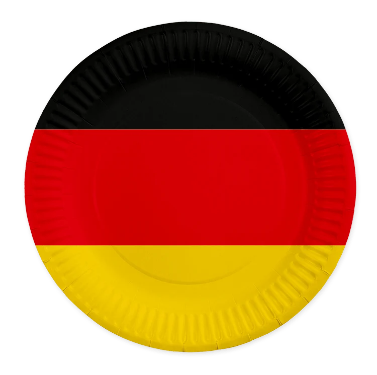 Deutschland Teller 23cm 8Stück
