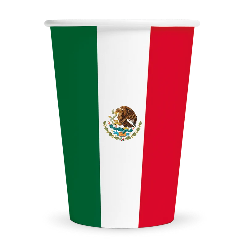 Mexiko Becher 210ml 8Stk