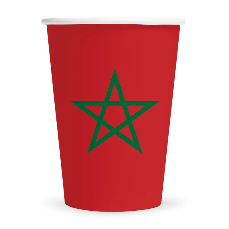 Marokko Becher 210ml 8Stk