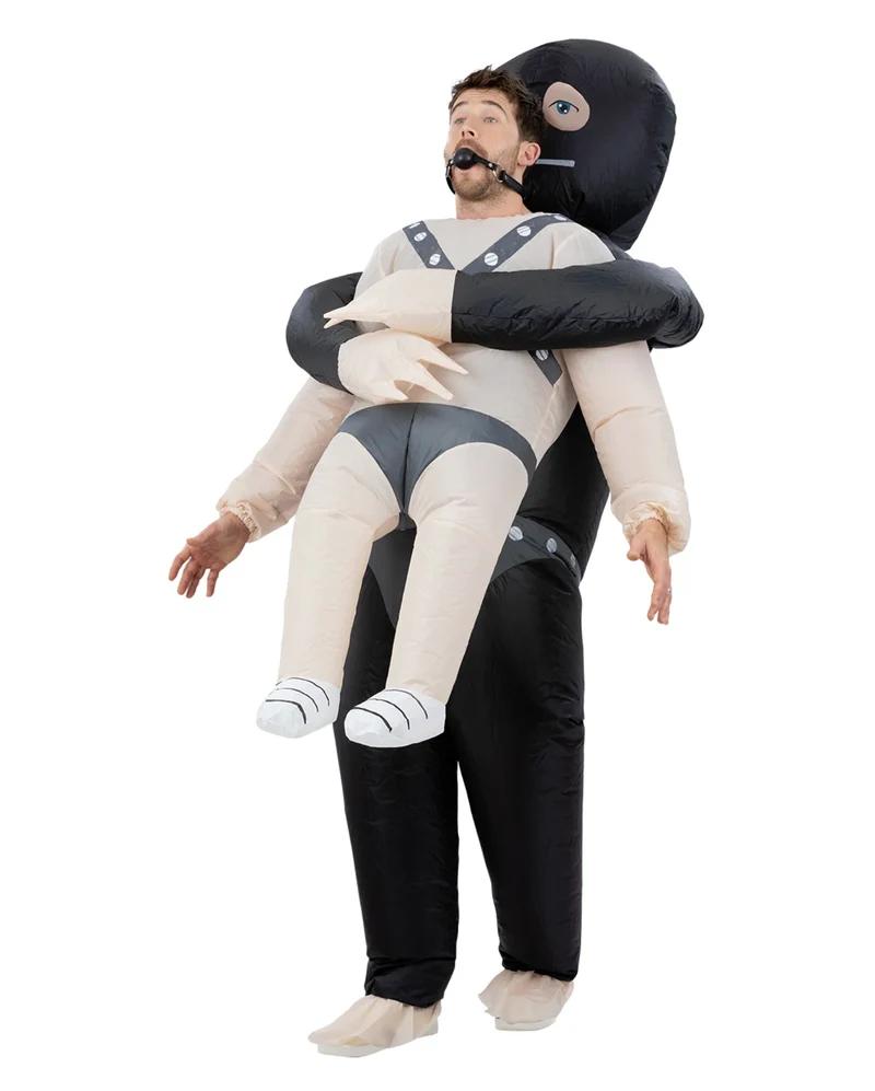 Aufblasbares Gimp Kidnap Herren Kostüm