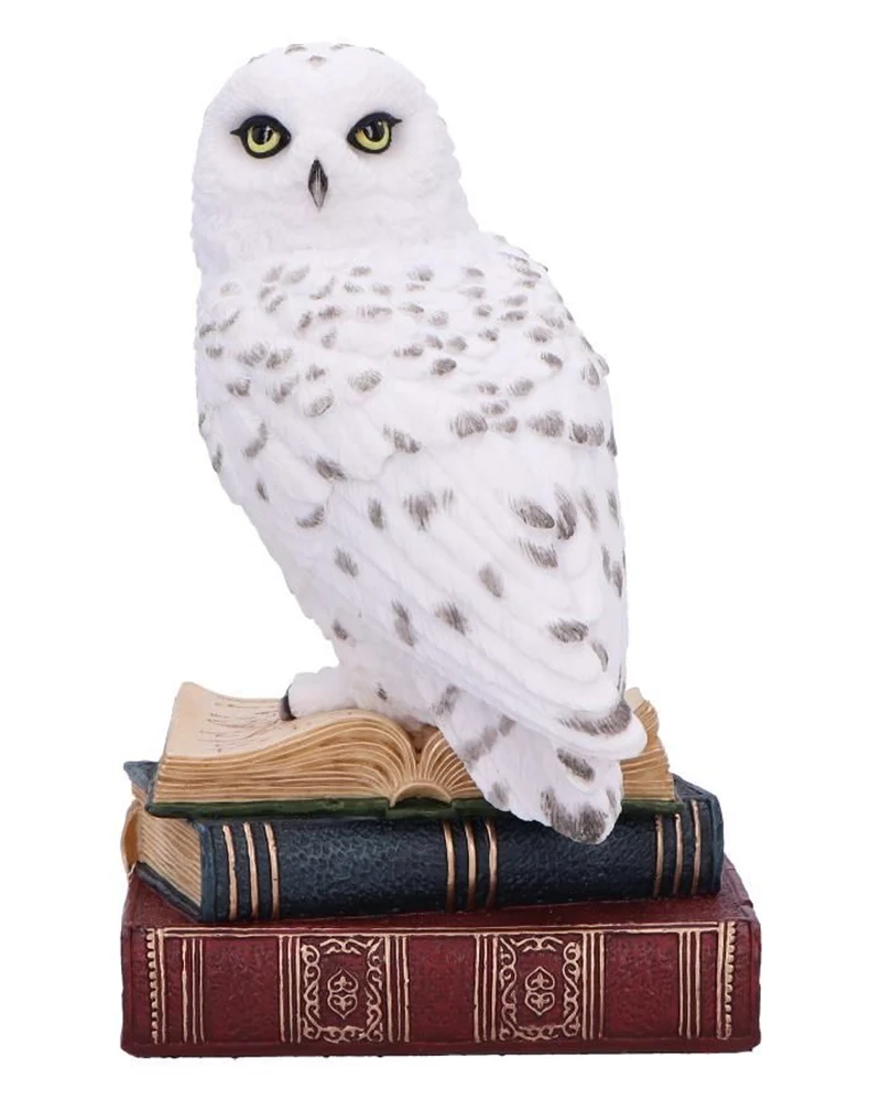 Library of Wisdom Eule Dekofigur 17cm