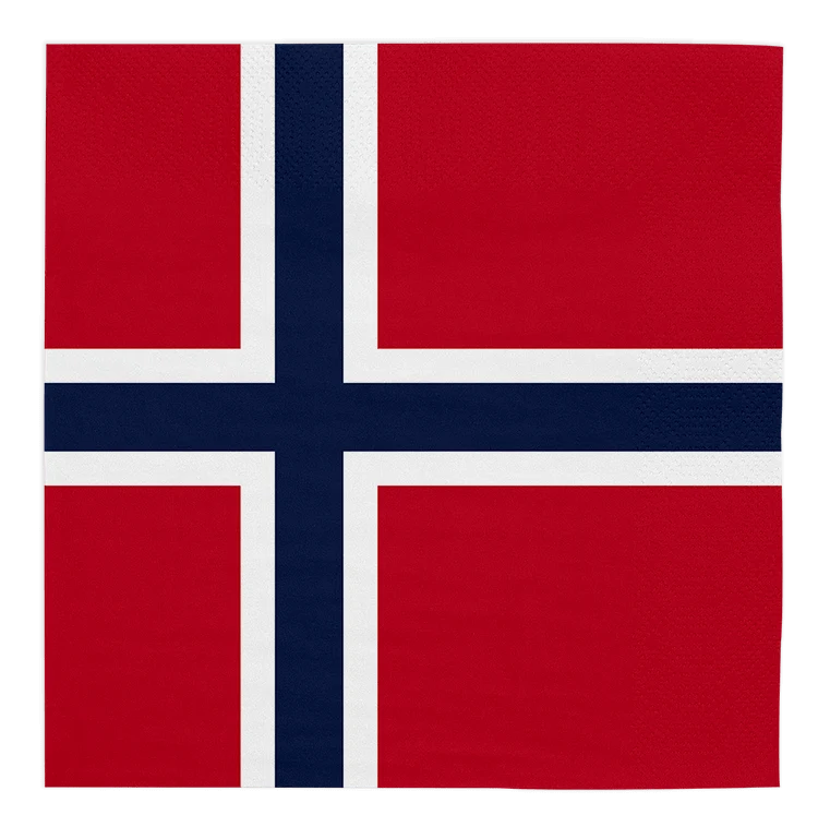 Norwegen Servietten 33cm 20Stück