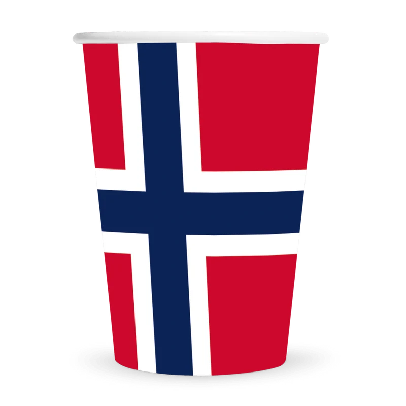 Norwegen Becher 210ml 8Stk