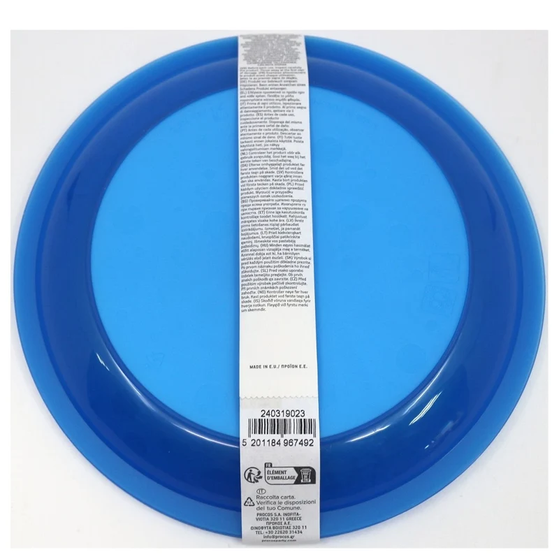 Blaue Teller 21cm 4Stück