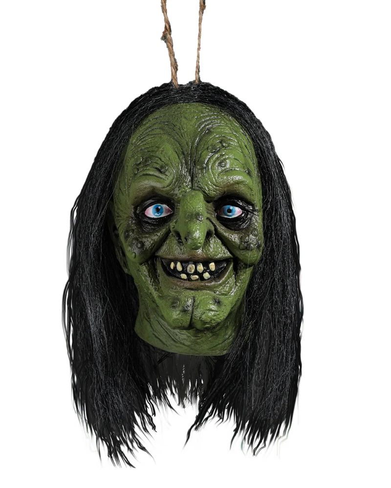 Wicked Wanda Mini Schrumpfkopf mit Haaren Hängefigur 15cm
