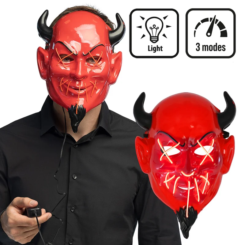 LED Masker Duivel