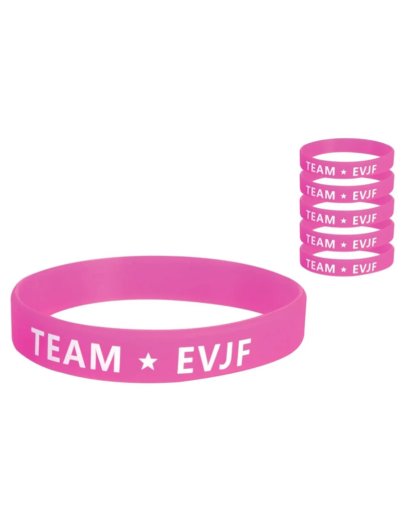 6 Team EVJF-Armbänder