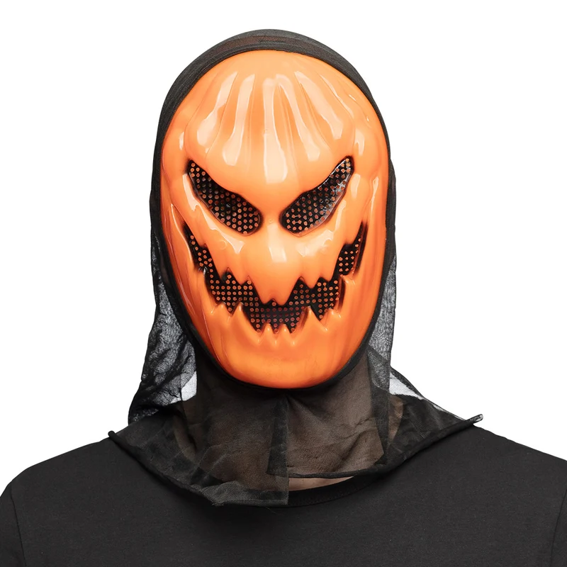 Gezichtsmasker Pompoen met Kap