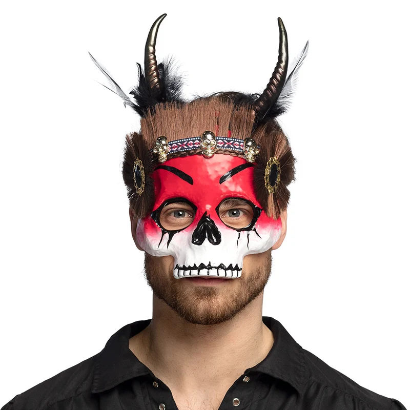Halfmasker Voodoo Mawu
