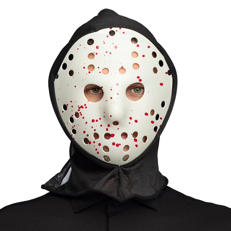 Gezichtsmasker Cold Killer met Kap voor Halloween