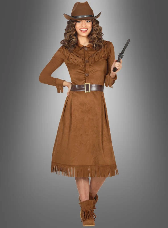 Cowgirl Western Kleid Damen