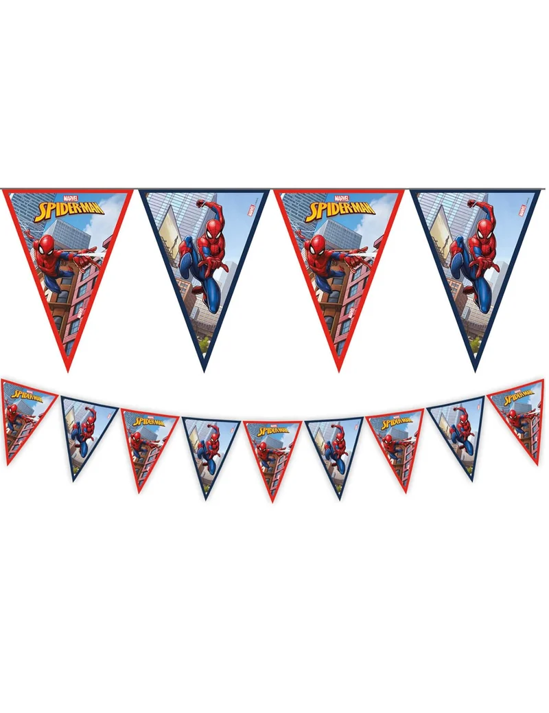 Spiderman-Wimpelgirlande