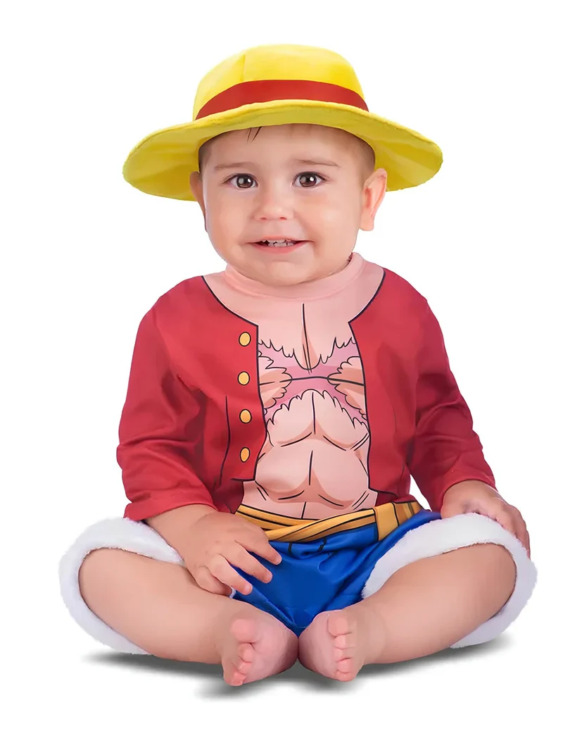 Ruffy Kostüm für Babys One Piece