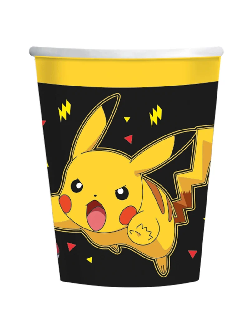 8 Pokémon Pikachu™ Pappbecher