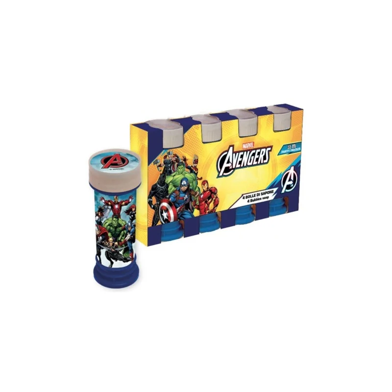 Avengers Bubble Blow 55Ml 4 Stück