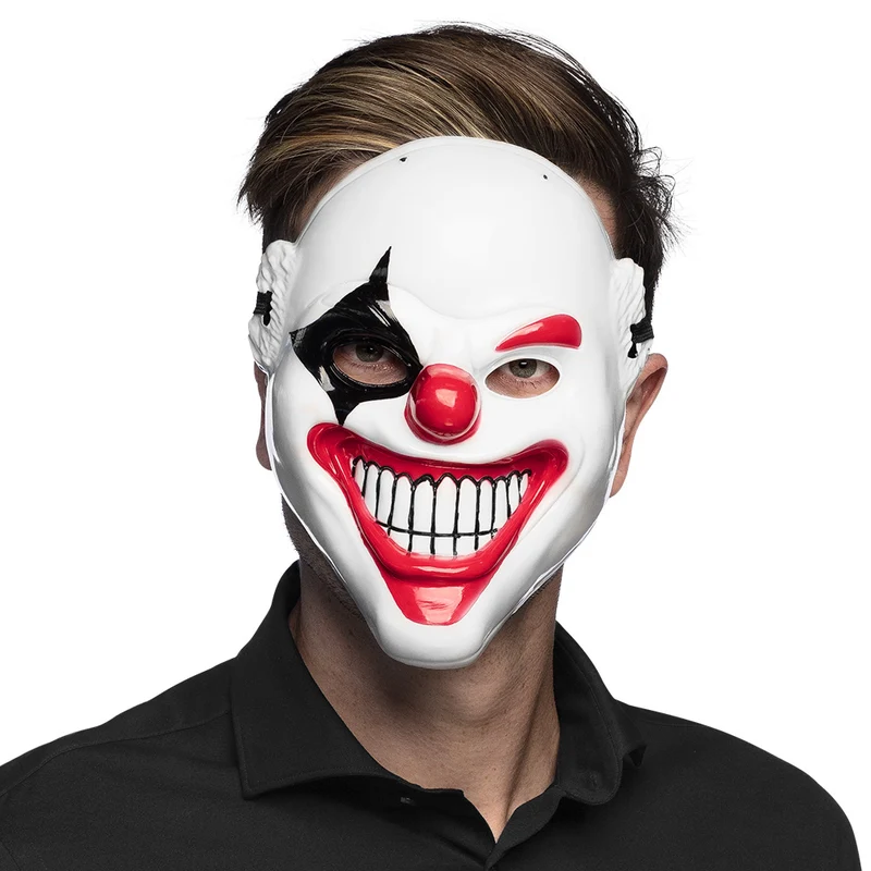 Gezichtsmasker Horror Clown