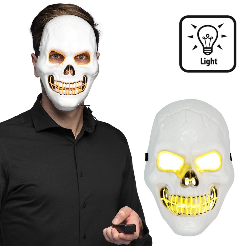 LED Masker Killer Skull