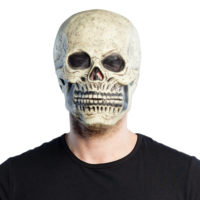 Latex Hoofdmasker Skull – Duister Schedel Masker