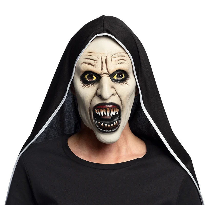 Latex Gezichtsmasker Screaming Nun
