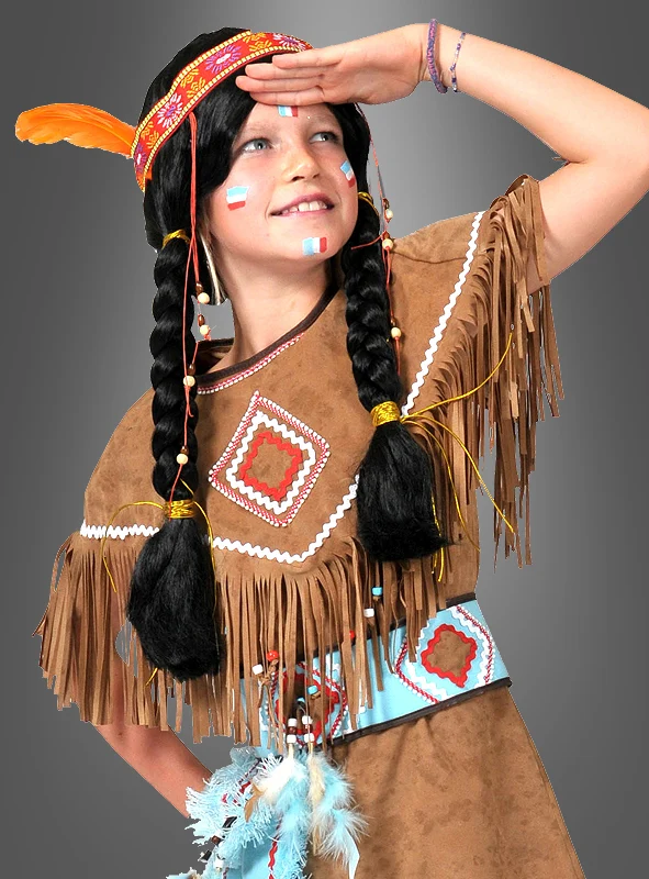 Kleine Squaw Indianerinkostüm