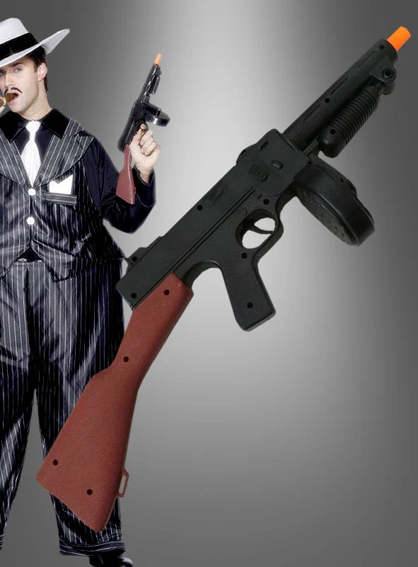 Mafia Tommy Gun Gewehr schwarz