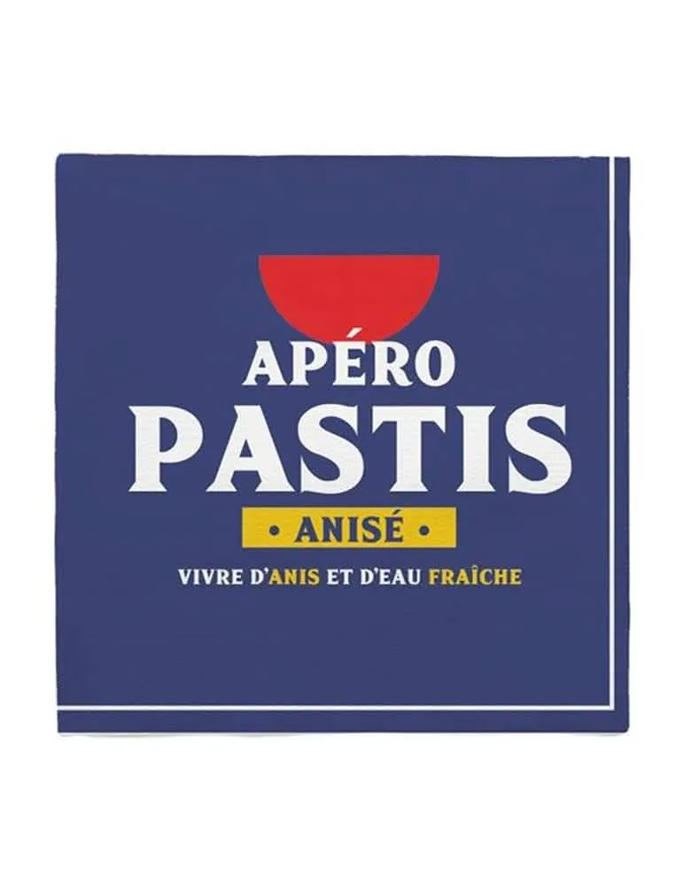 10 kleine Apéro-Servietten