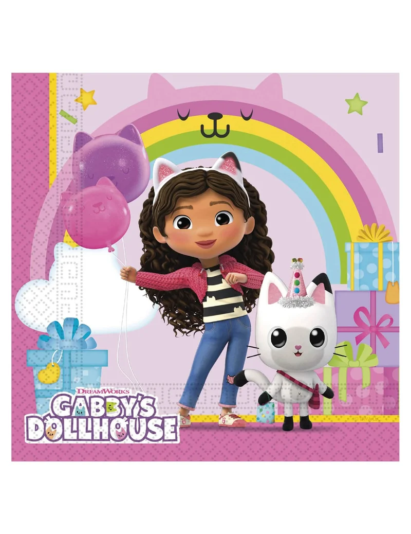 20 Papierservietten Gabby's Dollhouse™
