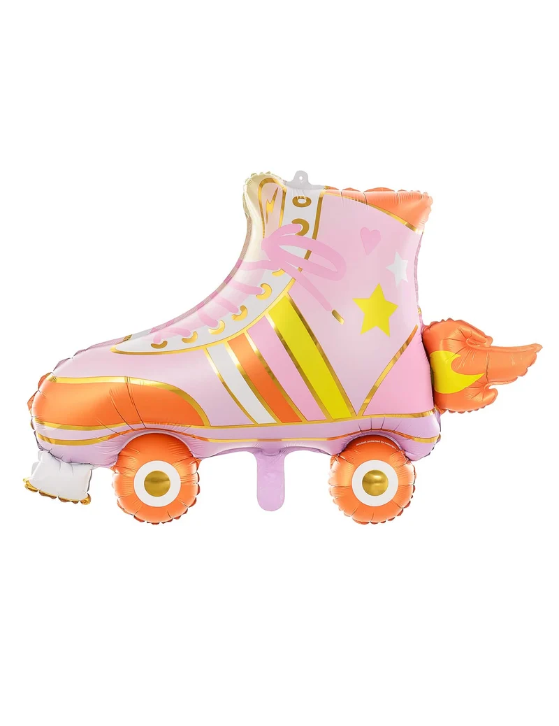 Rollschuh Folienballon 90er Jahre 74 cm