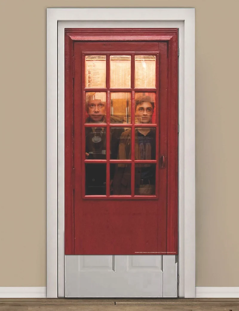 Harry Potter™ Magische Telefonzelle Türdekoration